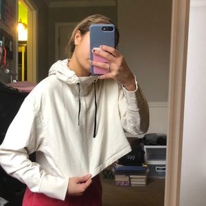 OAKLEY cropped hoodie